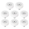 PATIKIL 22 mm Drawer Castors, Pack of 8 Plastic Drawer