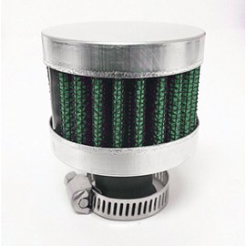 25mm Mini Air Intake Crankcase Breather Filter Valve Cover Catch Tank (Green 1)