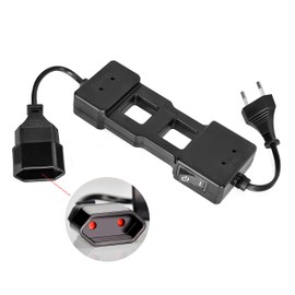 AC Line Splitter, Kethvoz Line Splitter Separate Socket Hot/Neutral Conductor without Disassembly, Portable Multimeter Accessory for Safe Measurements of Current Voltage