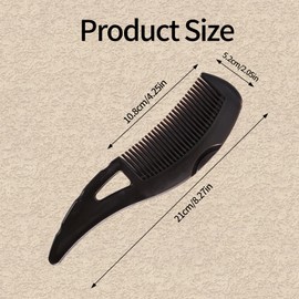 Fidqiog 2 Pcs Dandruff Comb, Scalp Detox Comb for Men Women, Plastic Dandruff Detoxing Brush, Hollow Hair Combs for Improving Hair Quality