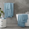 Catherine Lansfield Zero Twist Cotton Bath Towel Blue