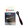 Wuerth Zebra 1/4 Inch Drive 6.3 Mini Bit Ratchet