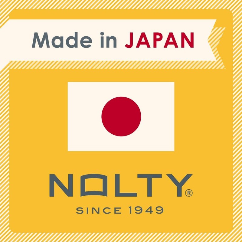 NOLTY NTBNT1104 A5 Notebook, Asymmetrical, Orange, Japan Management Association Management