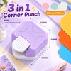 3-in-1 Corner Rounder Punch for Paper Crafts – R4 R7