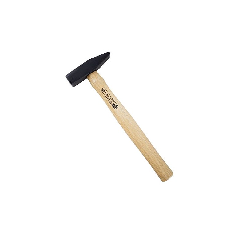 Connex COX600050 Engineer's Hammer with Wooden Handle, Black/Beige, 500 g