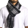 Alpine Swiss Alpine Swiss Mens Plaid Scarf Soft Winter Scarves