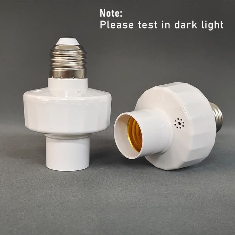 Motion Sensor Light Socket Smart Screw in Light Bulb Outlet