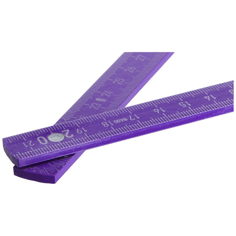 TOX Folding Ruler 2 m in Purple - Metre Stick
