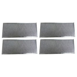NOOTO 4 Pack WP71002111 Range Vent Hood Aluminum Filters Compatible With Jenn Air PS2077593, AP4089172, 71002111, 715290, 5-80029, 580029, 7-15290, 8310P006-60, AP6010686, AP4089172, PS11743870, PS2077593, Y715290, 8514G, 8514, AF4025