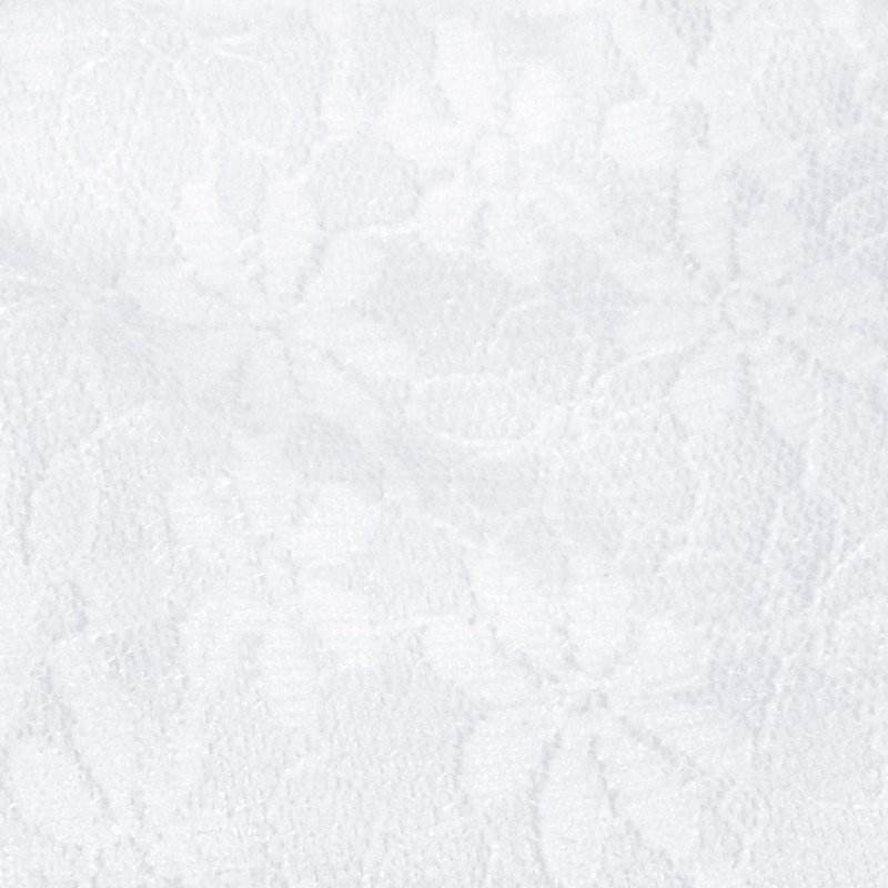 Kyoetsu Women's Lace, Tabi Cover, White, Black, white-2, 24.0 cm
