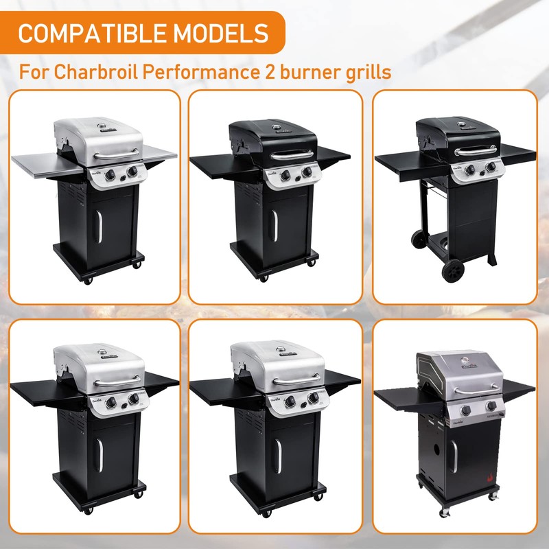 Grill Grates 18 Inch for Charbroil Performance 463625219 463625217 463673519,