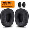 B450-XT Kit Replacement Ear Pads Cushion Compatible with B450-XT B450XT