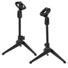 Hozee Desktop Adjustable Microphone Tripod, Microphone Stand Desktop Tripod Detachable