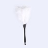 Uadme Duster with Turkey Feathers, White, Soft Turkey Feather Dust