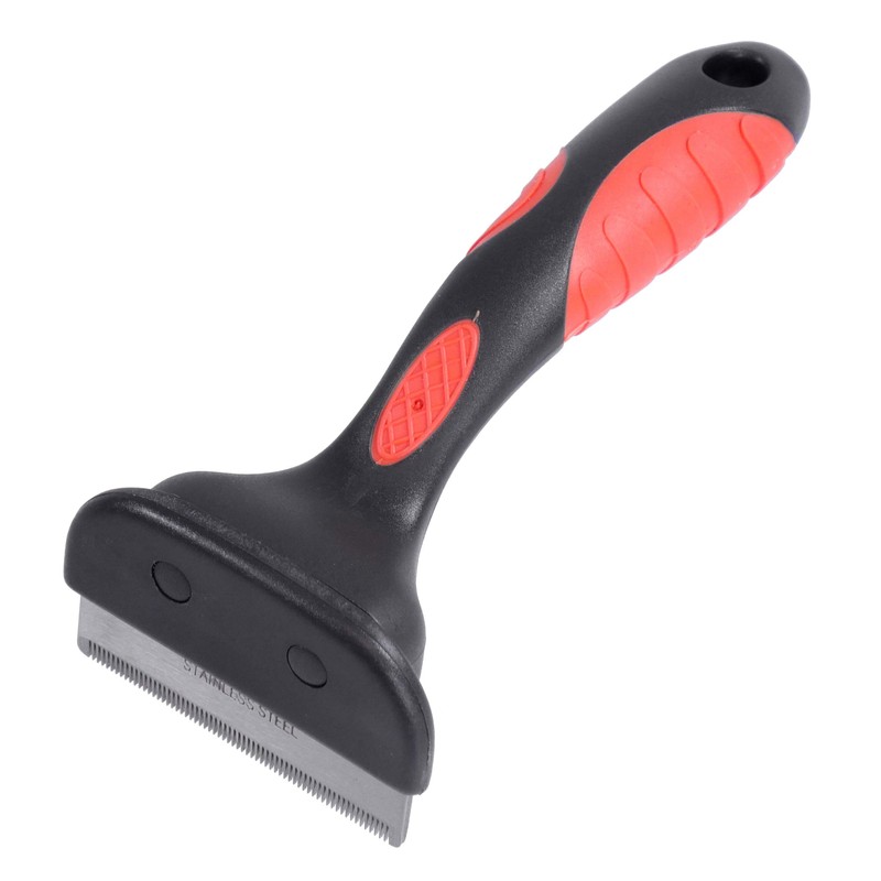 Rosewood Soft Protection Moult Stoppa, Professional Grooming Brush for Dogs