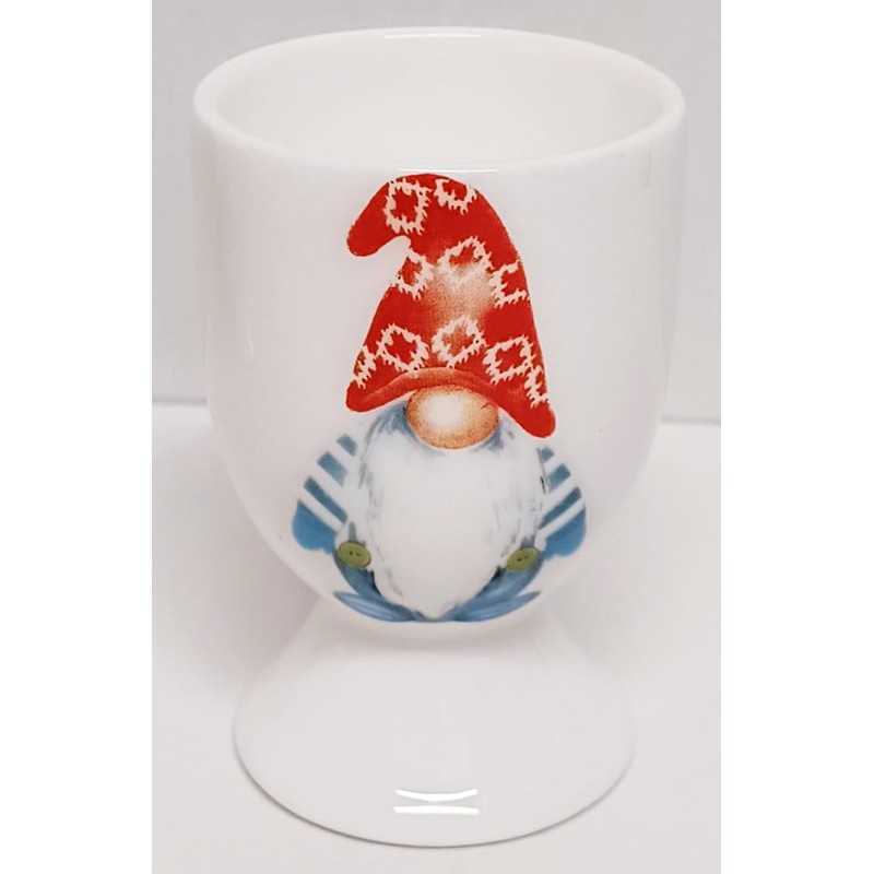 Lucky Gonks Egg Cups Set of 4 Bone China Gnome
