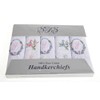 Surf the Shop Pack of 5 Ladies Initial Embroidered White