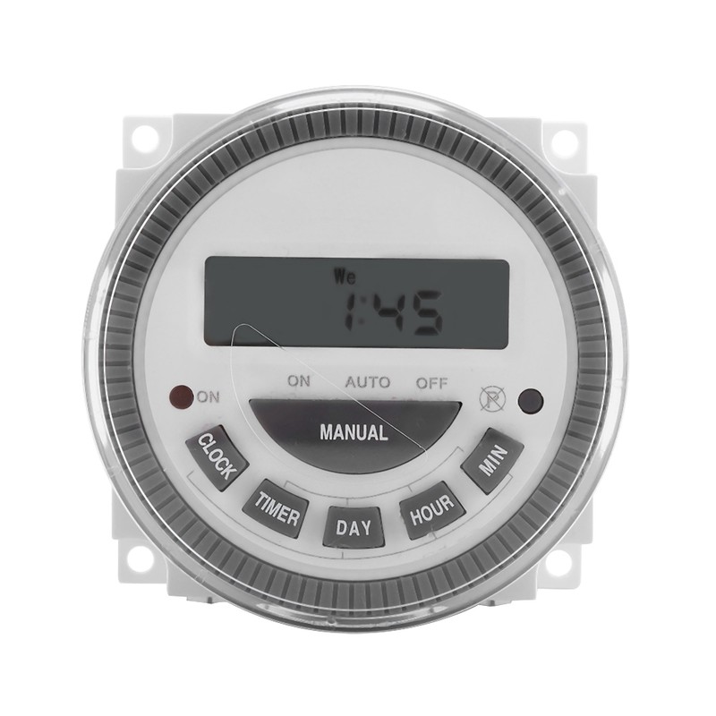 16A 7 Days Weekly Programmable Digital Timer Time Relay Switch