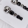 Black Mix Full Stone Handmade Paddy Tip - Not Participating