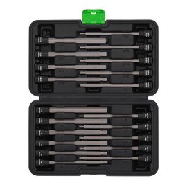 TecoTek 20-Piece 3/8 Inch Drive Extra Long Allen Hex Bit Socket Set, SAE (1/8"-7/16”) and Metric (3mm-12mm), CR-V & S2 Alloy Steel, Enhanced Storage Case