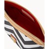 Dooney & Bourke Accessory, Chevron Cosmetic Case - Black