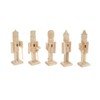 Unfinished Paintable Wood Nutcrackers
