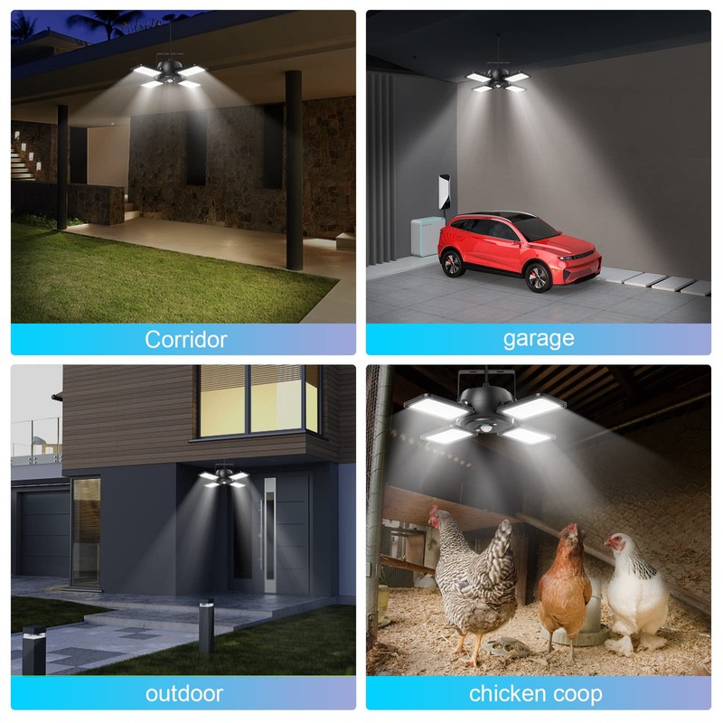 Latband Solar Shed Light Outdoor Indoor Solar Powered Motion Sensor