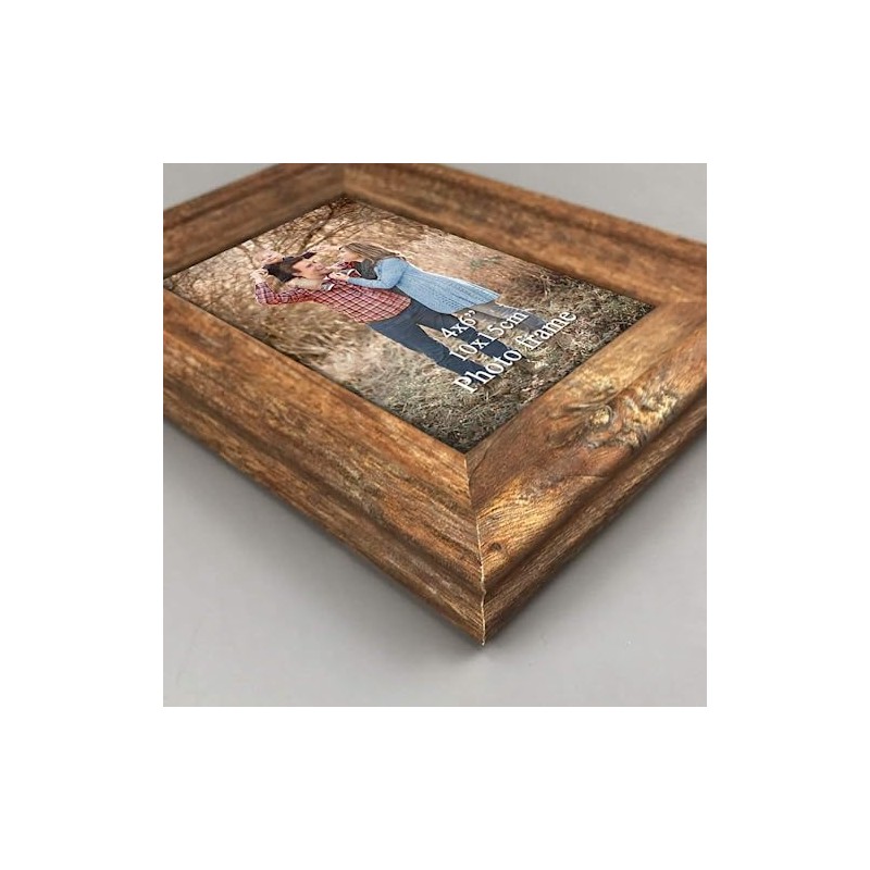 PETAFLOP Rustic Picture Frame, 10 x 15 cm, Set of