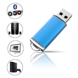 KEXIN USB Flash Drive 8 GB 10 Pack USB Stick 8 GB USB Key Drive Memory Sticks Thumb Drives Pen Drives Zip Drives USB 2.0, Blue