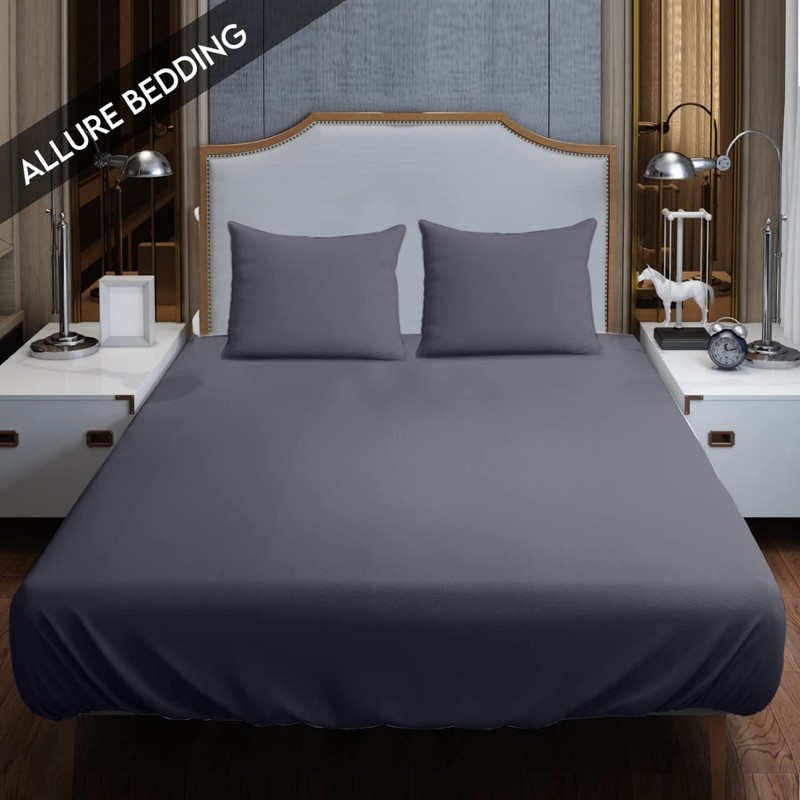 Allure Bedding 16 Inches 40 CM Extra Deep Fitted Sheets