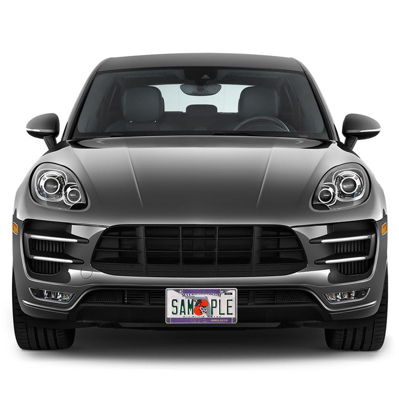 Fastasticdeals Metal Insert License Plate Frame Omega Psi Phi Weatherproof