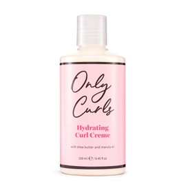 Only Curls Curl Crème 250ml – Hydrating Leave-In Styling Cream for Soft, Defined, and Frizz-Free Curls – Vegan & Cruelty-Free Curl Enhancer
