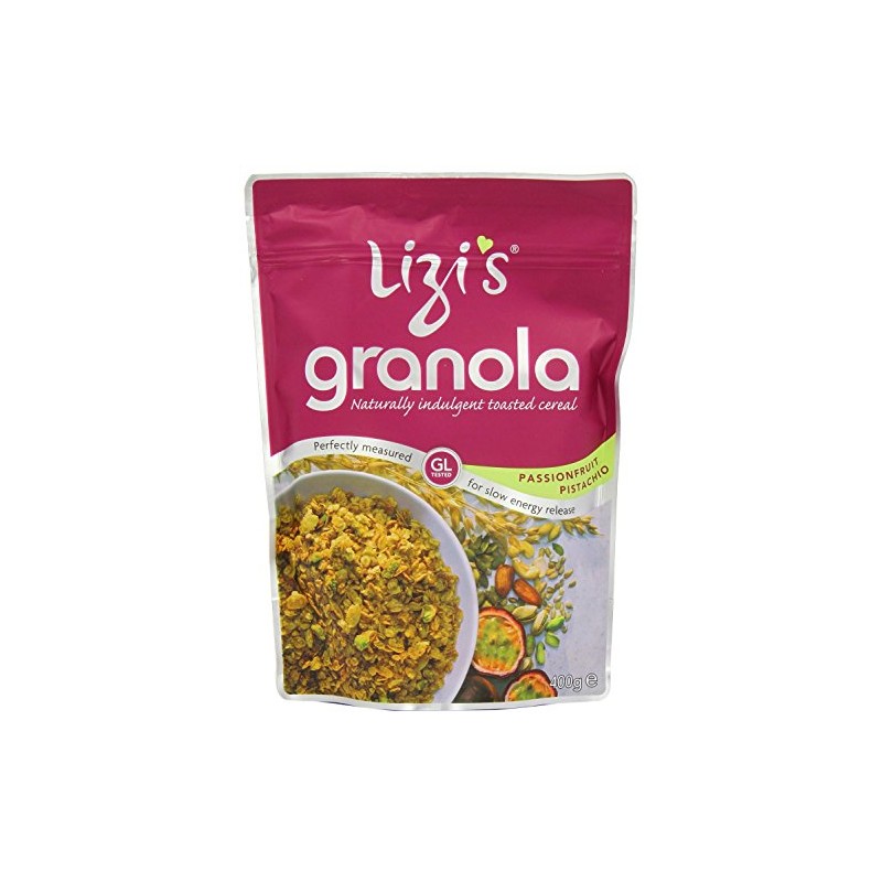 LIZI'S Granola Passionfruit Pistachio 400g (Pack of 3)