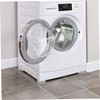 jojofuny 4pcs Washing Machine and Dryer Stabilizer Feet Adjustable Anti-