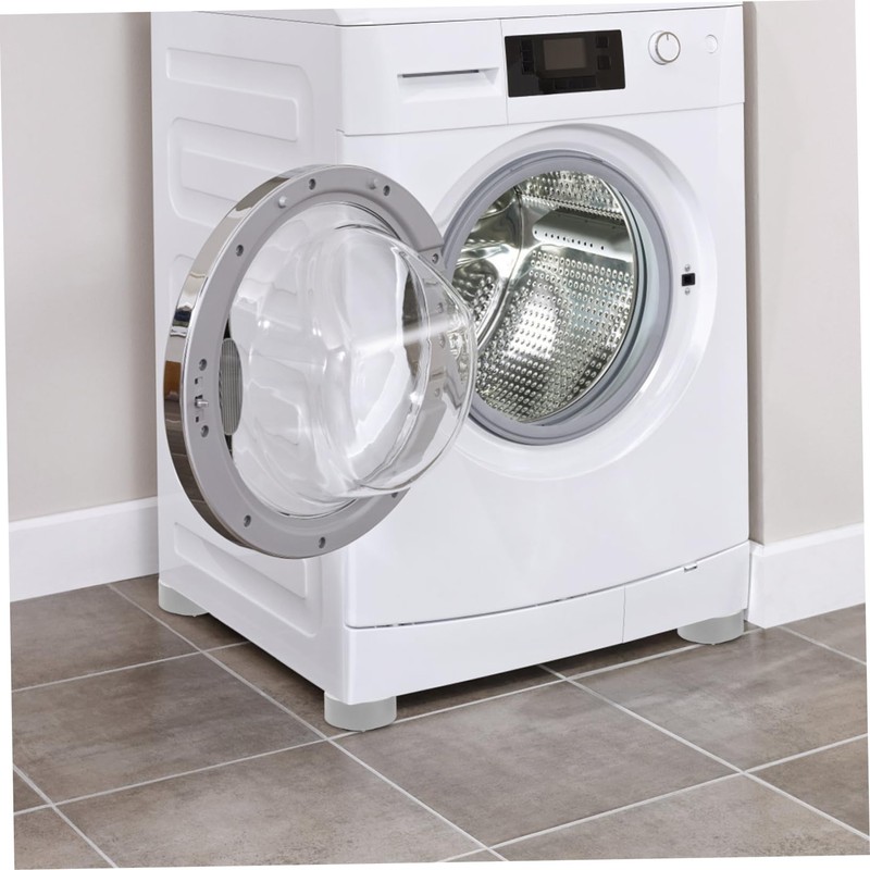 jojofuny 4pcs Washing Machine and Dryer Stabilizer Feet Adjustable Anti-