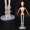 10Pcs Clear Doll Stands Display Holder Doll Accessories Fit for