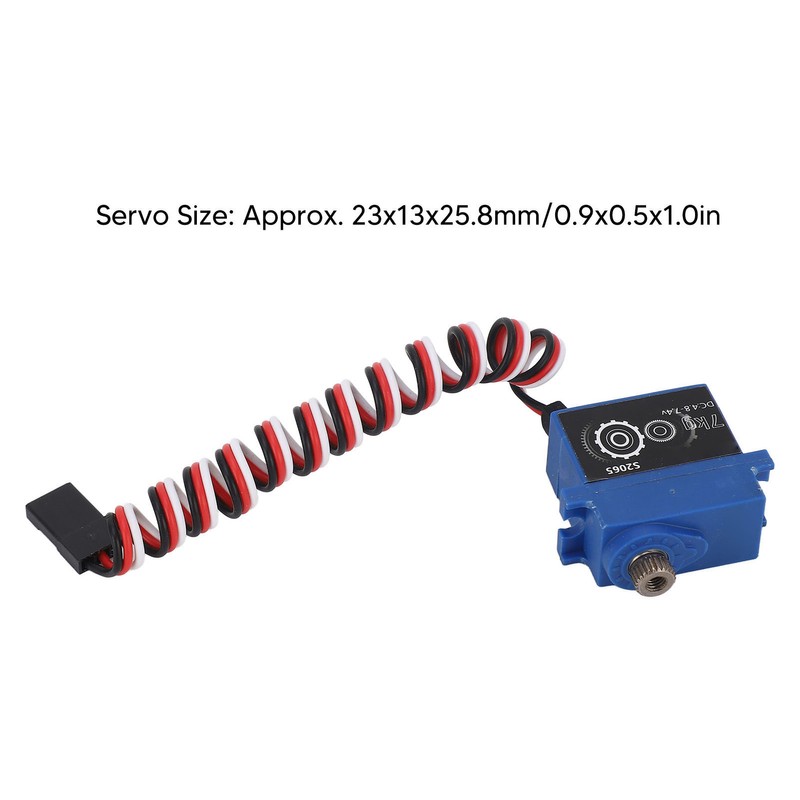 RC Digital Servo Aluminum Alloy Gear 7kg Servo Motor Kit