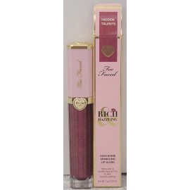 Too Faced Rich & Dazzling High Shine Sparkling Lip Gloss Hidden Talents