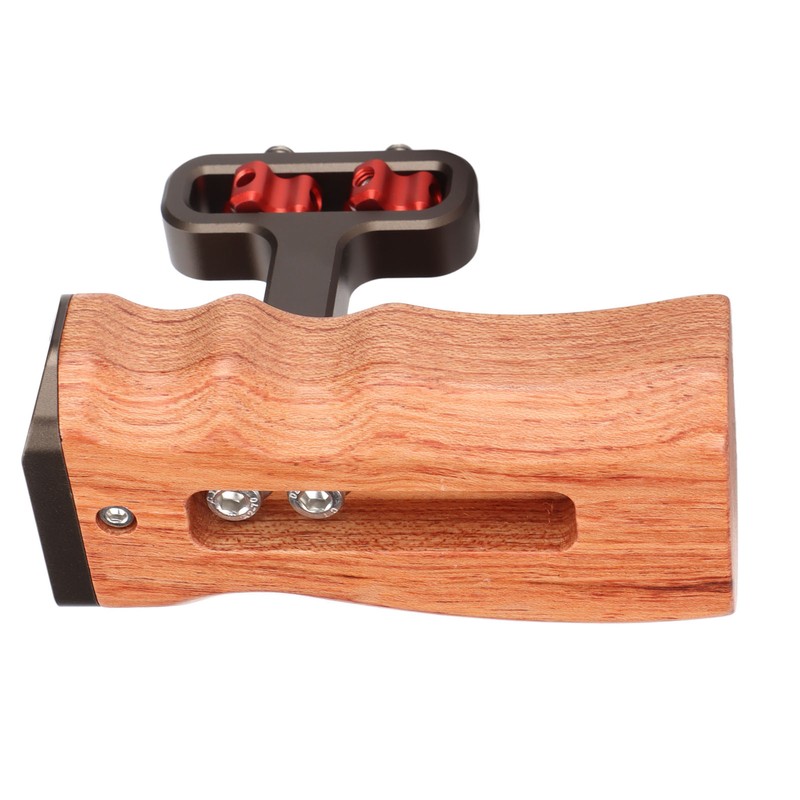 Universal Side Wooden Handle Grip Natural Adjustable Brazilian Wood Side