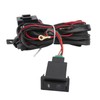 Fog Lamp Switch Wiring Kit 12V 40A Car LED Fog