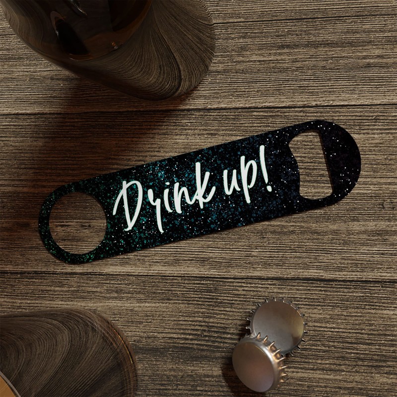 Funny Bottle Opener | Drink Up! | Joke Bar Blade