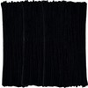 Pipe Cleaners Black Chenille Stems（400 Pack) for Crafts Art Creative