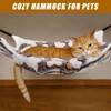 XoeLLe Guinea Pig Hammock, Double Layer Ferret Cuddly Cave Rats