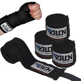 Vendas para Boxeo, Vendas Elásticas de Boxeo, Ringside Vendas para Boxeo, Vendas de Mano Elasticas para Protección, Protección de Muñecas y Nudillos, 
