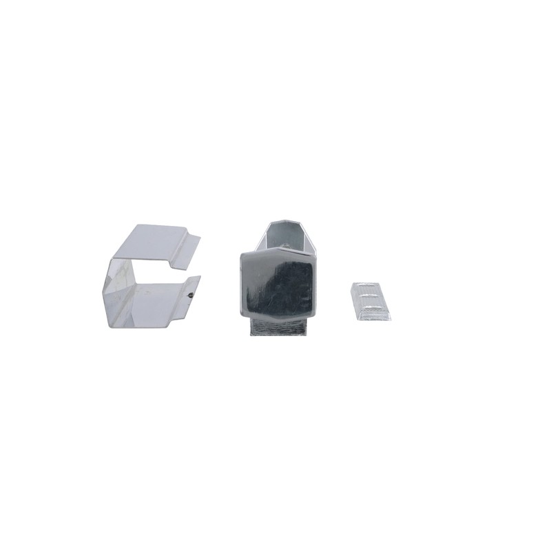 1-5/8" Offset 5-3/4" L Chrome Plated Die Cast Lift-Off Self-Closing