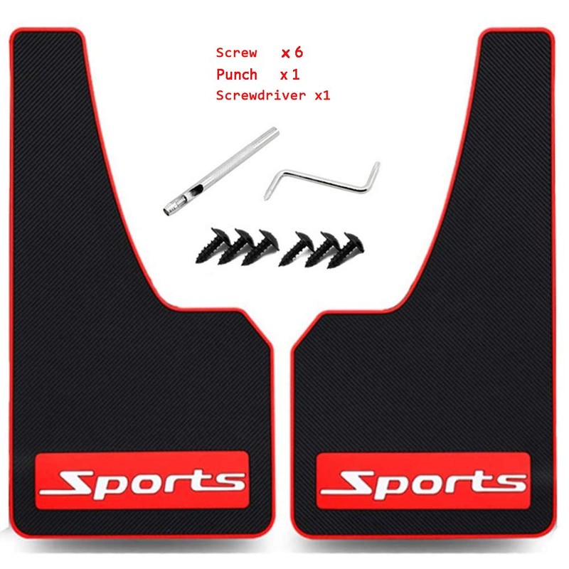 Universal Car Mud Flaps Rubber Mudguard Splash Guards Rubber Mudguard