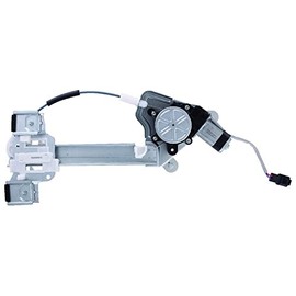 New Window Regulator W/Motor Rear Passenger Side Right RRH Compatible With Oldsmobile Aurora 2001 2002 2003 741-379, 25655336, 25750516