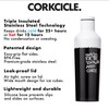 Corkcicle BSQ2016GW Samo Stainless Steel Thermos Flask, 47 cl