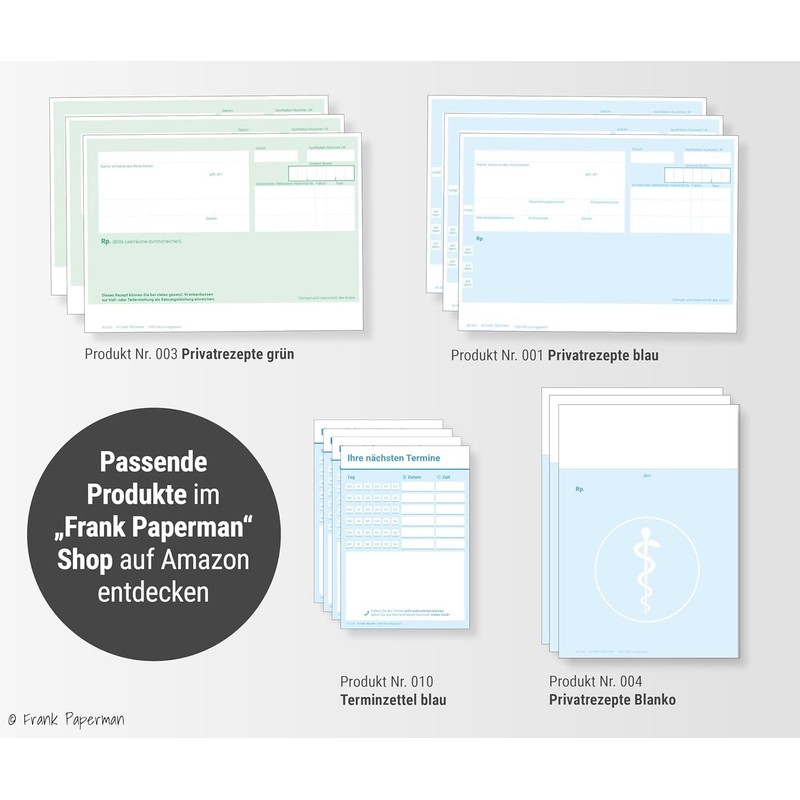 Frank Paperman | 600 Appointment Notes | 12 x Appointment