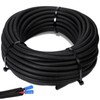 Sasylvia 3/8" X 500 ft Split Wire Loom Cord Protector
